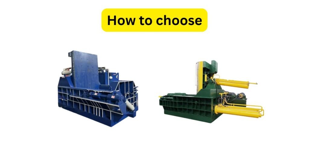 Choosing the Right Metal Scrap Baler for Your Needs